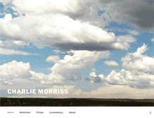 Tablet Screenshot of charliemorriss.com
